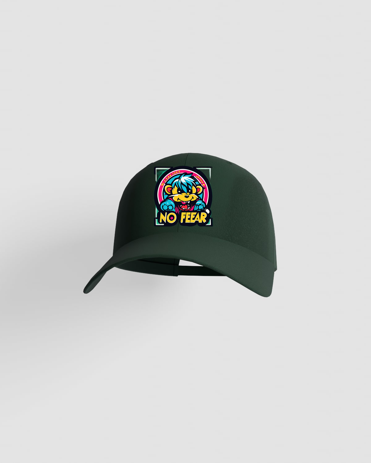 Cap, customizable, 100% cotton, unisex, Green