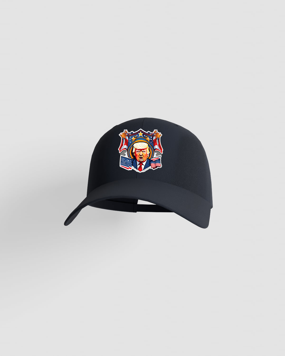 Cap, customizable, 100% cotton, unisex, Navy