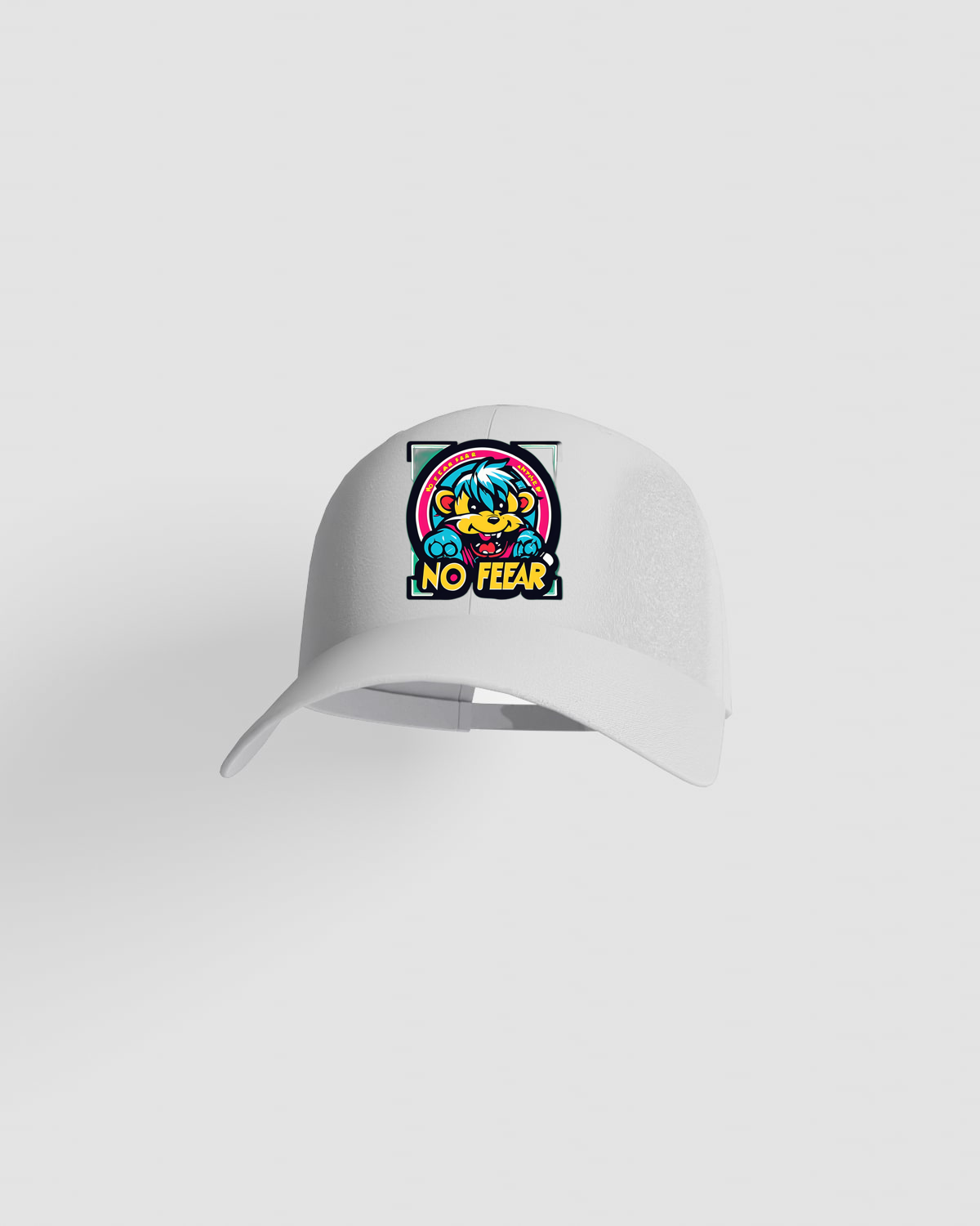 Cap, customizable, 100% cotton, unisex, White