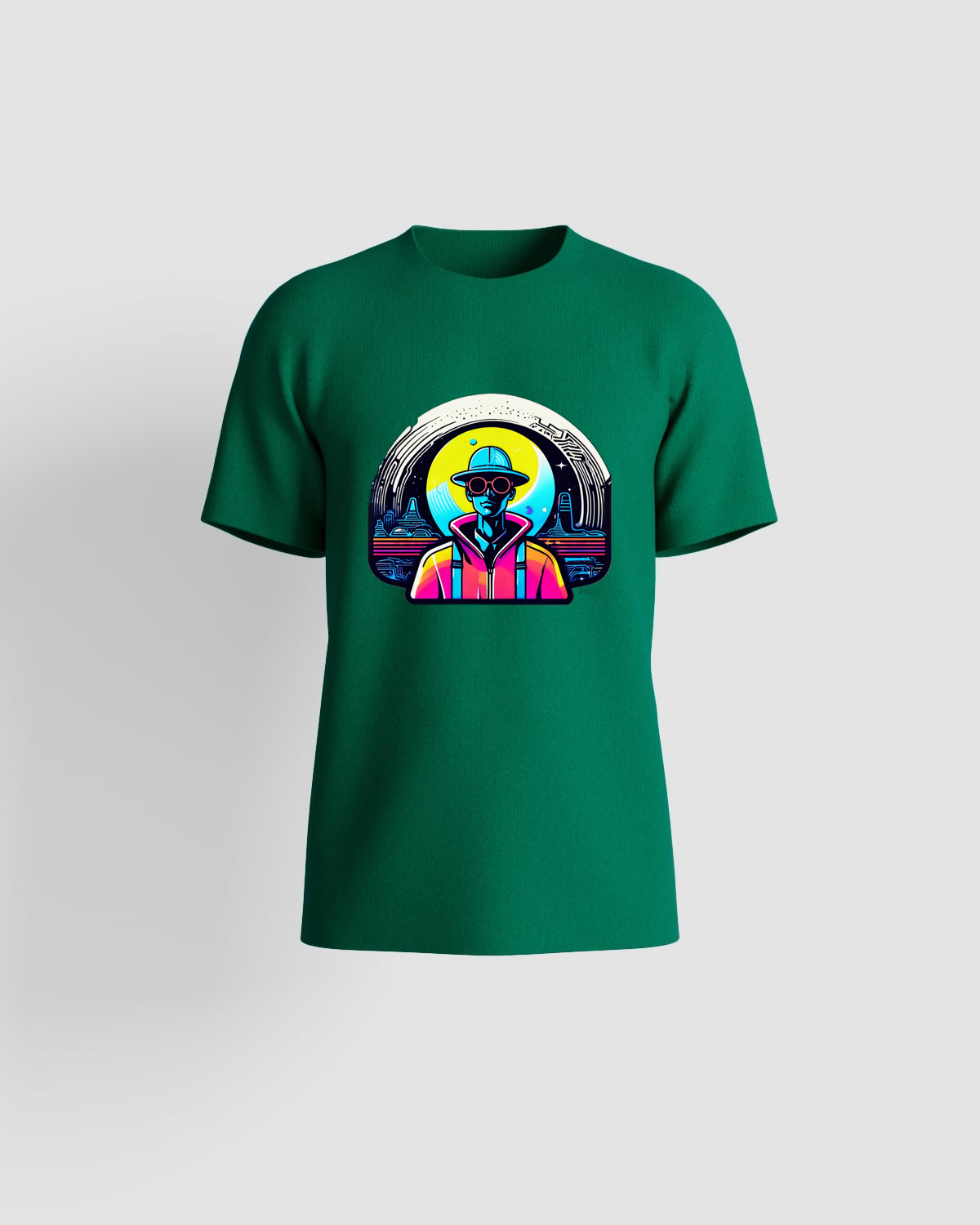 T-shirt, customizable, 100% cotton, unisex, Green