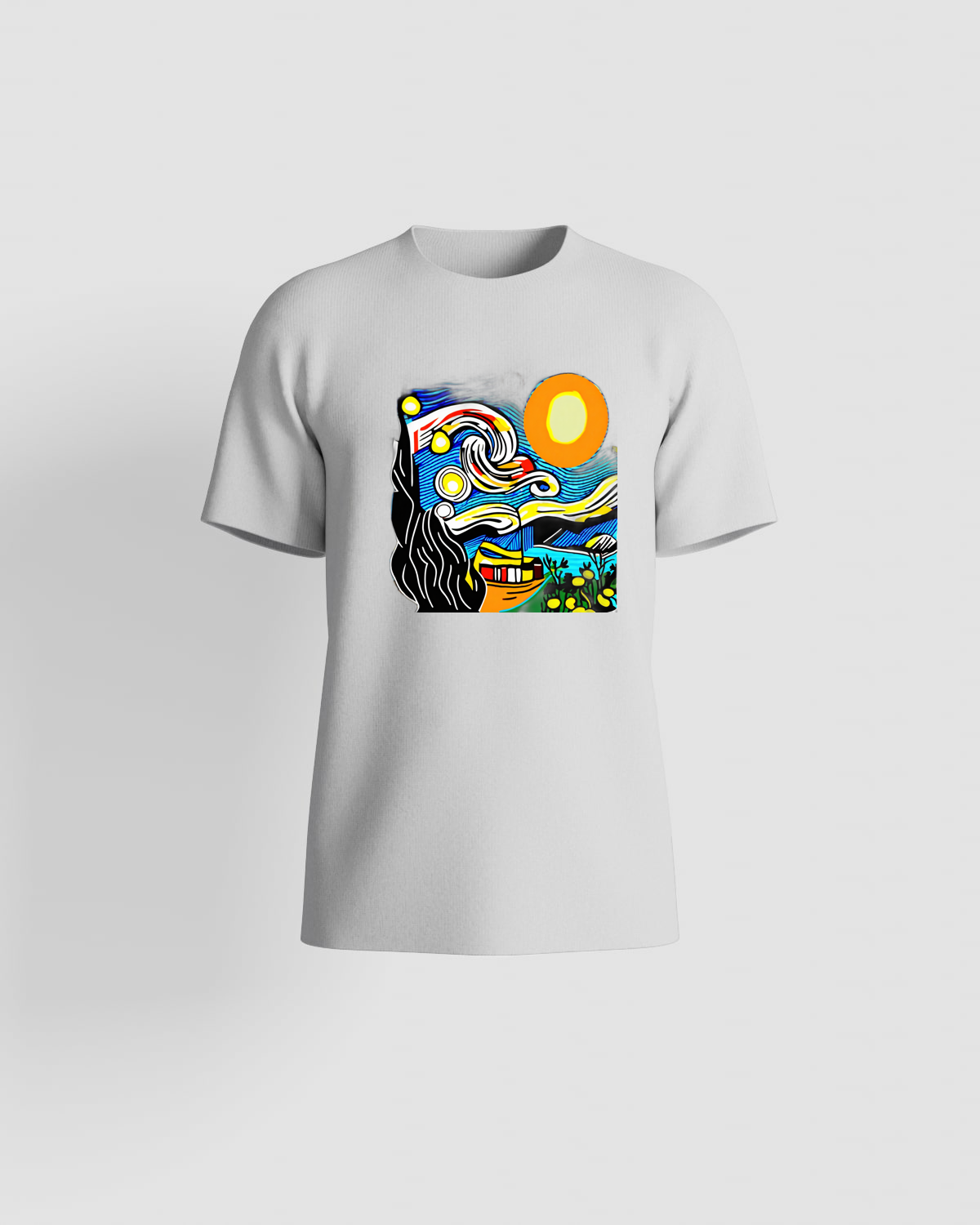 T-shirt, customizable, 100% cotton, unisex, White