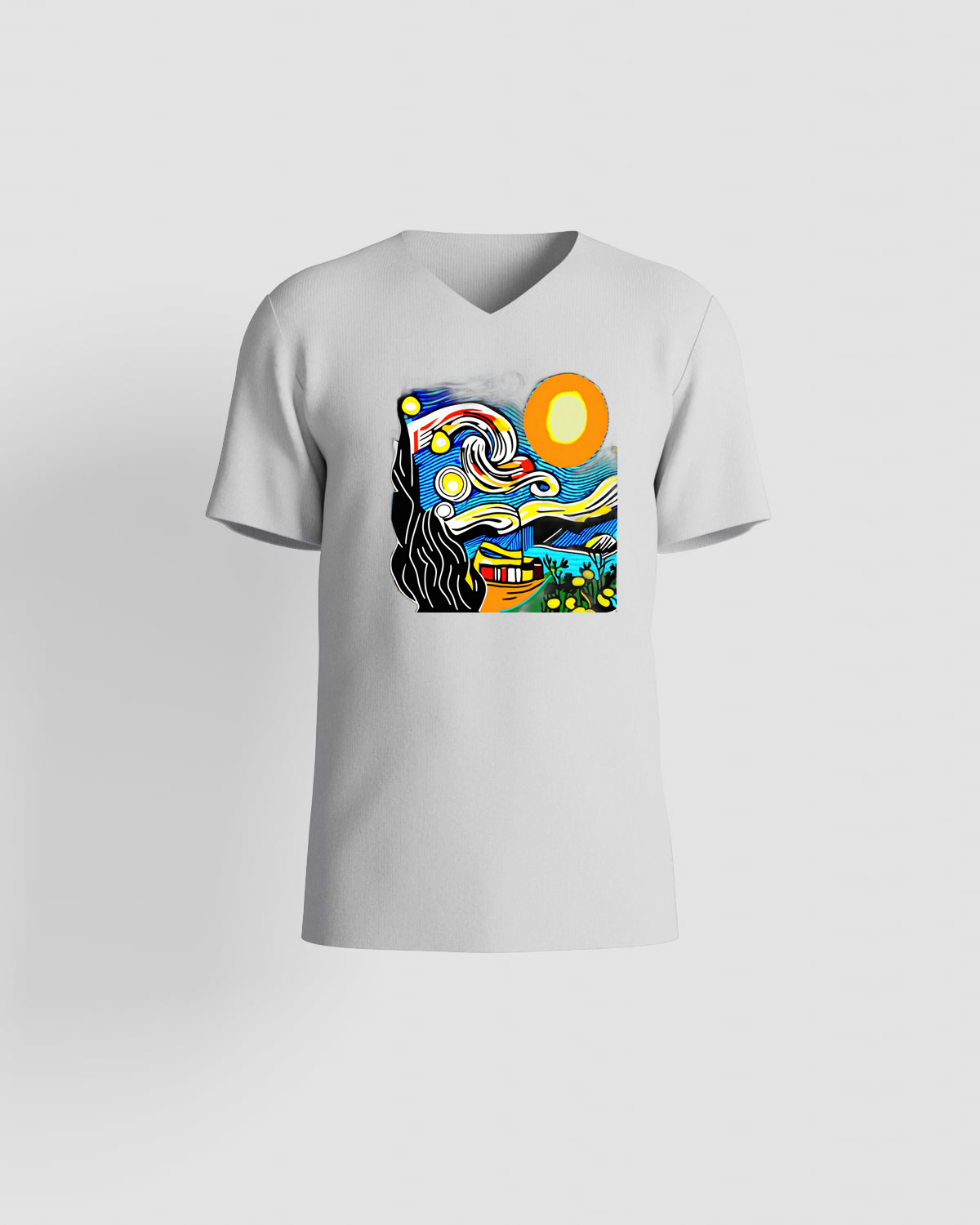 T-shirt, customizable, 100% cotton, unisex, White