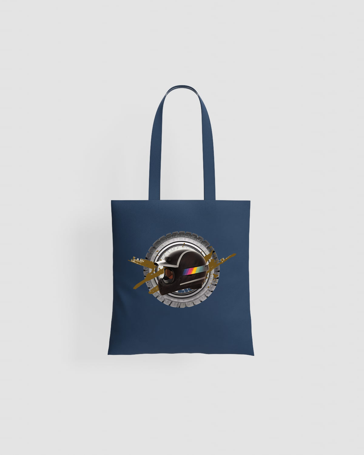 Tote Bag di Cotone Versatile con Superficie di Stampa Liscia 0