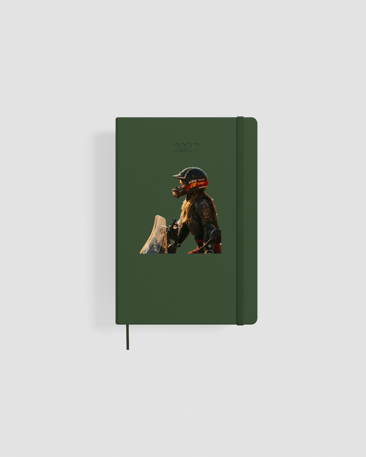 Planner personalizzato con copertina minimalista elegante