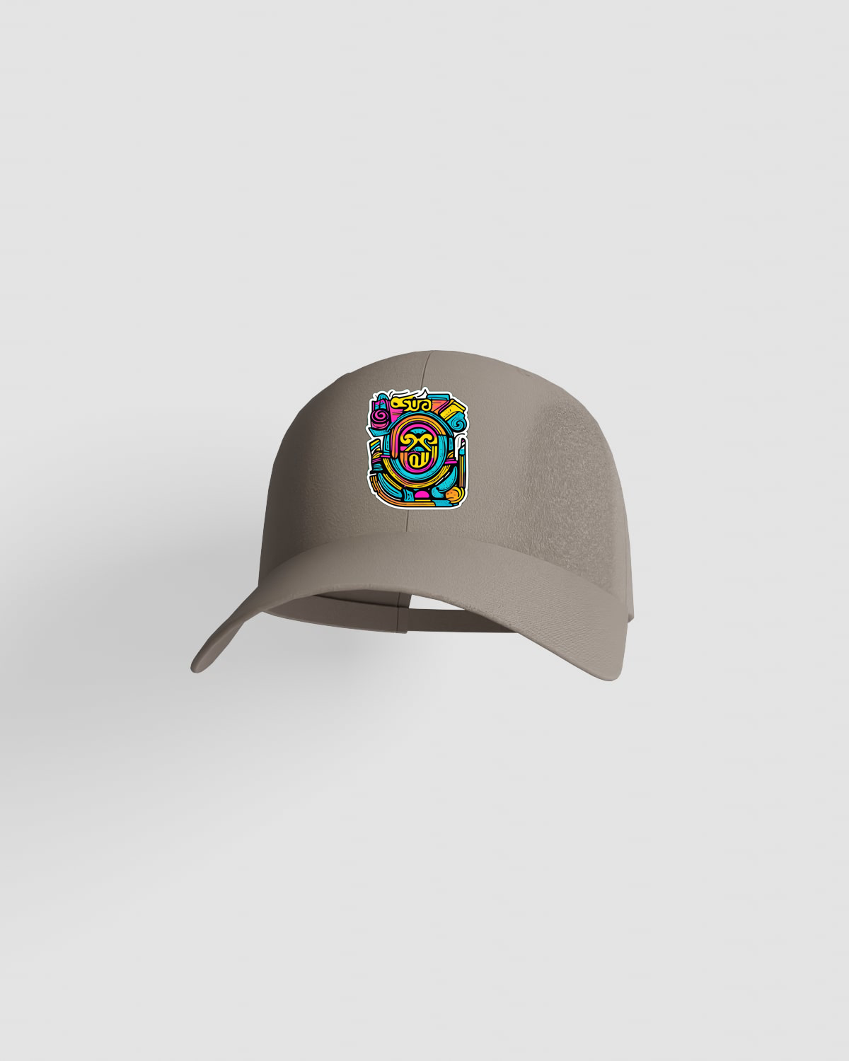 Cappelli con design colorato di orologio e attrezzi