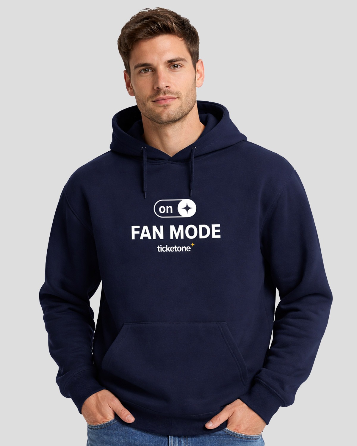 Felpa cappuccio unisex personalizzabile - Fan Mode 0