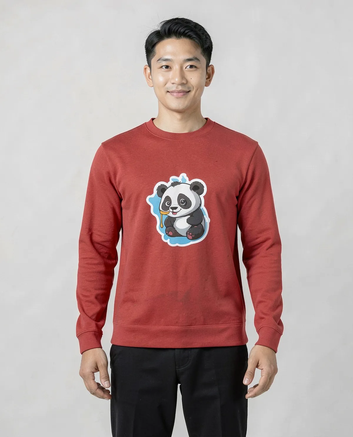 Felpe Unisex in Cotone Rosso