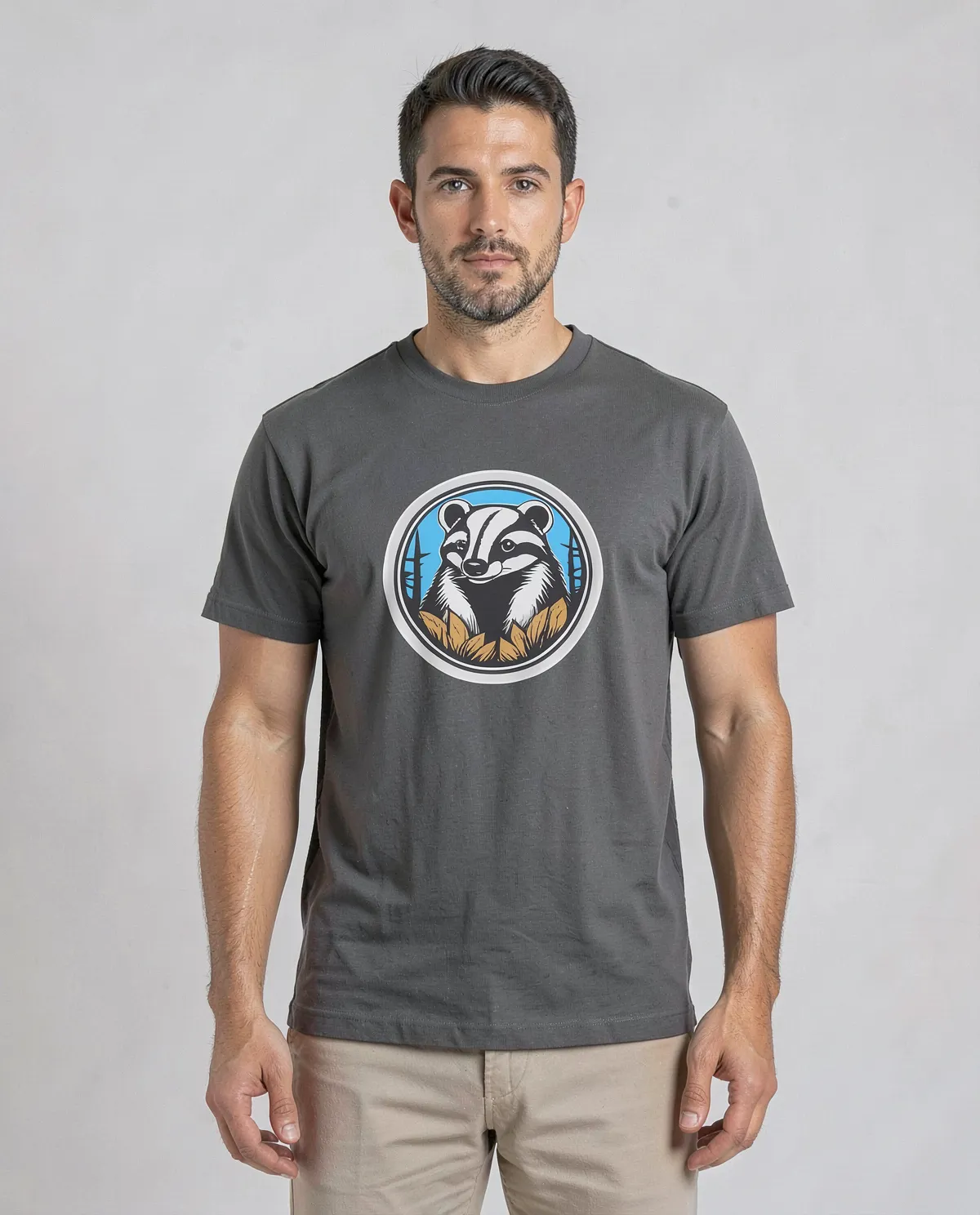 T-Shirt Premium in Cotone Riciclato Nero 0