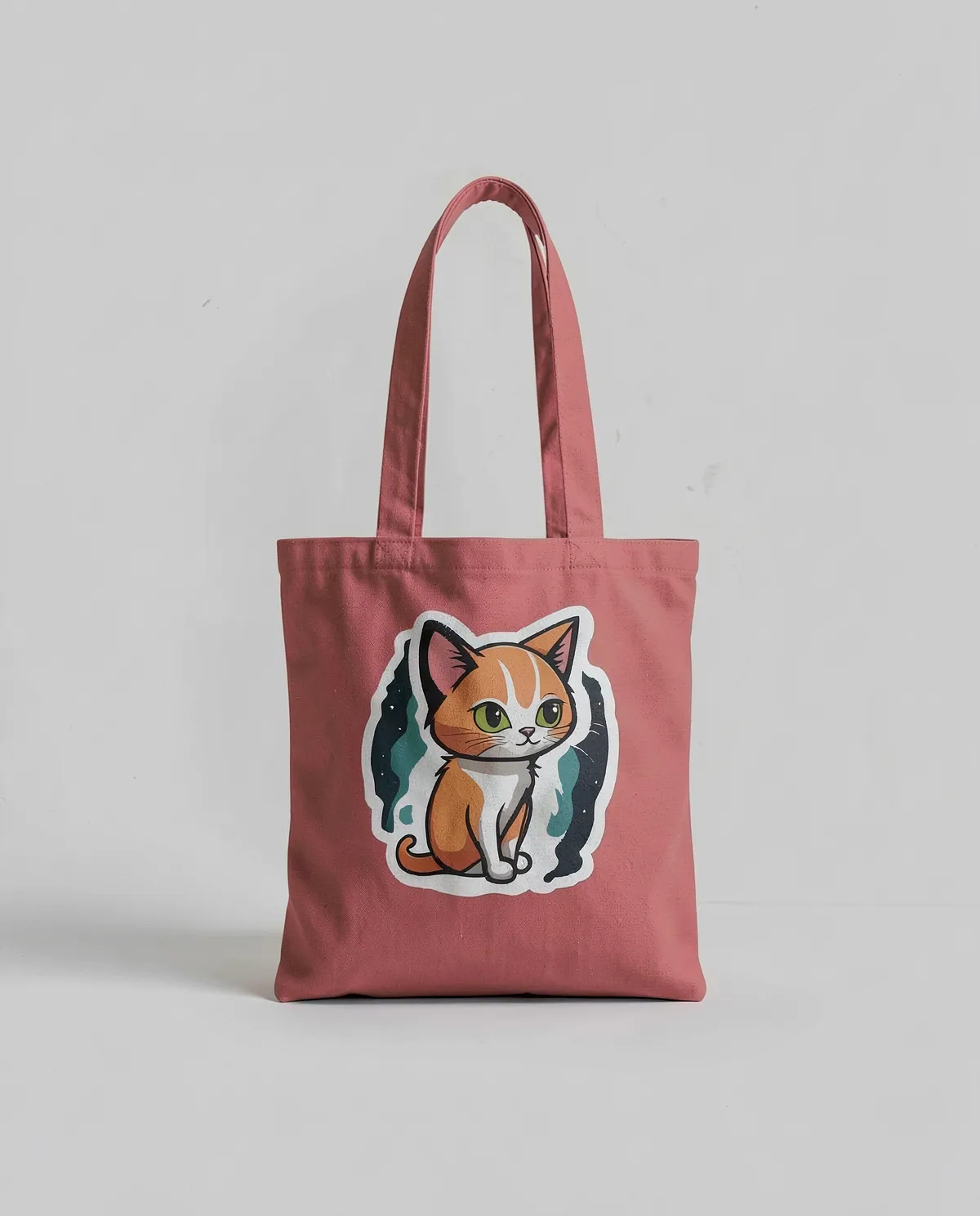 Tote Bag in cotone personalizzabile con manici lunghi 0