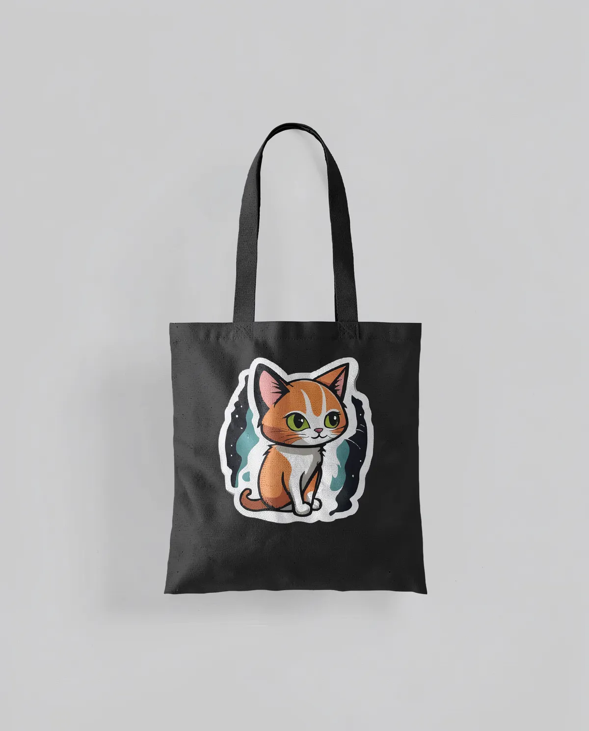 Tote Bag in cotone resistente con superficie di stampa liscia 0