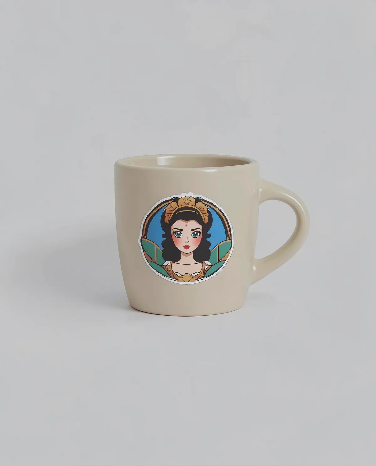 Tazza con esterno opaco e interno lucido 0