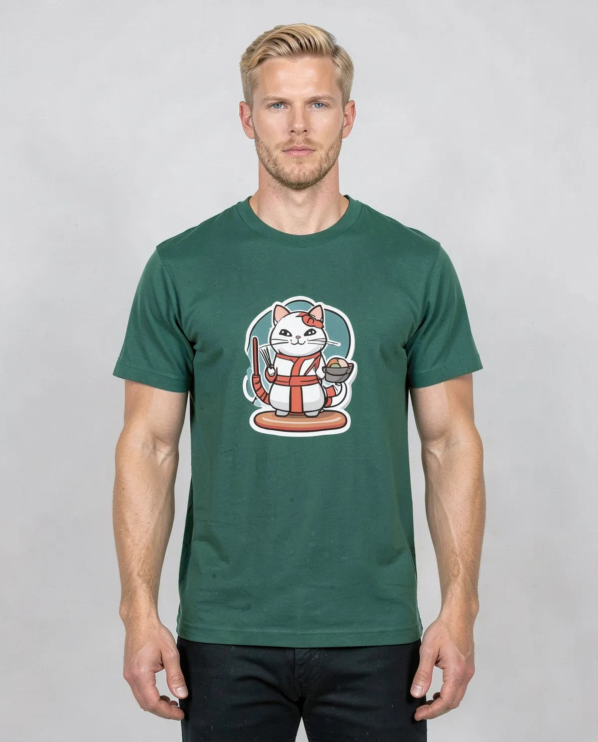 T-Shirt Verde Eco‑Sostenibile Cotone Organico 0