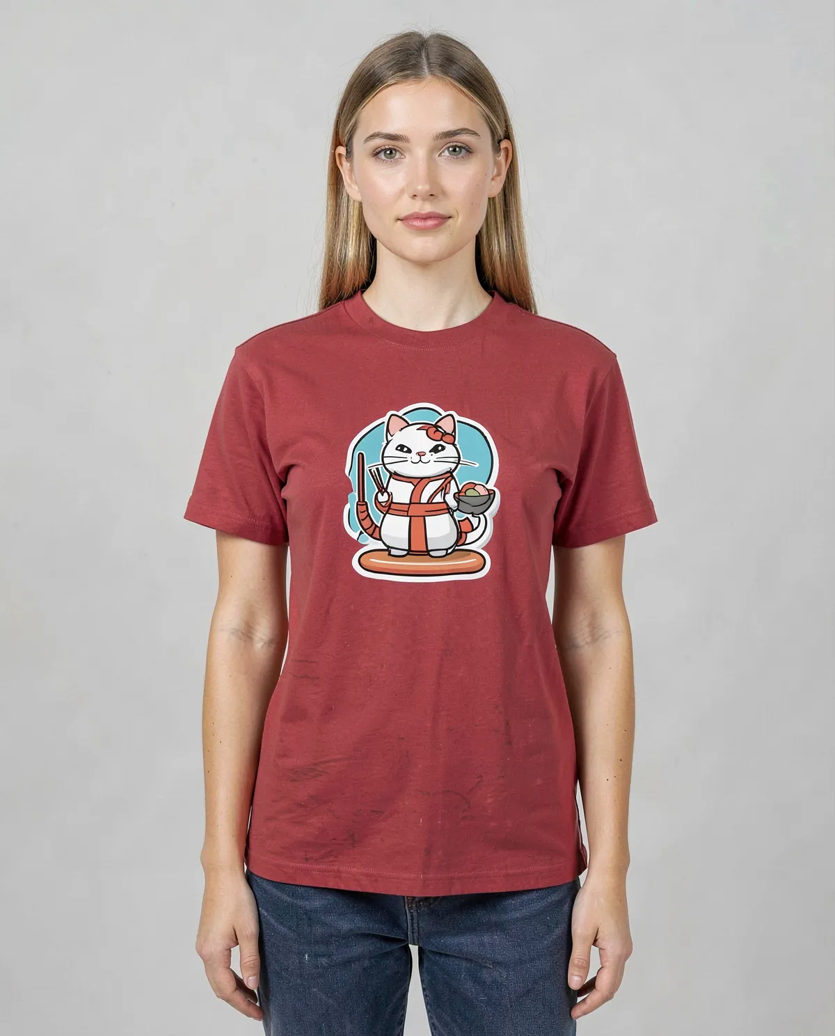 T-Shirt Organica Rossa – Comfort Morbido e Sostenibile 0