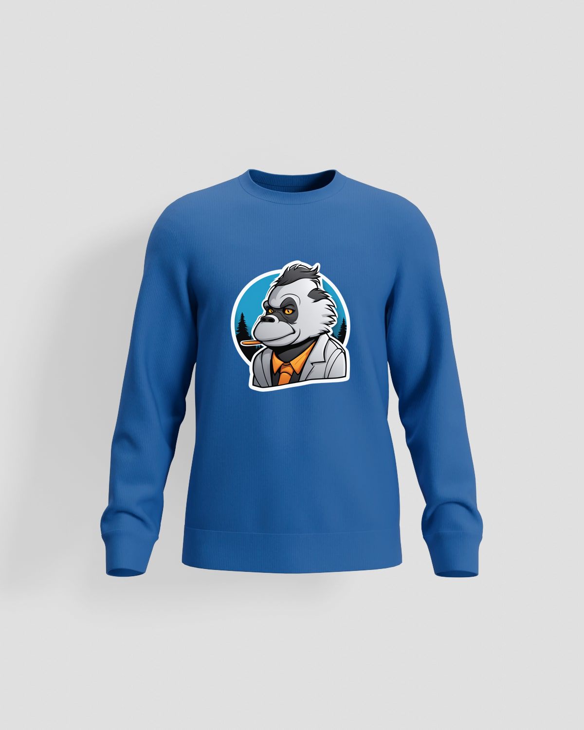 Felpe Blu di Cotone Organico 59