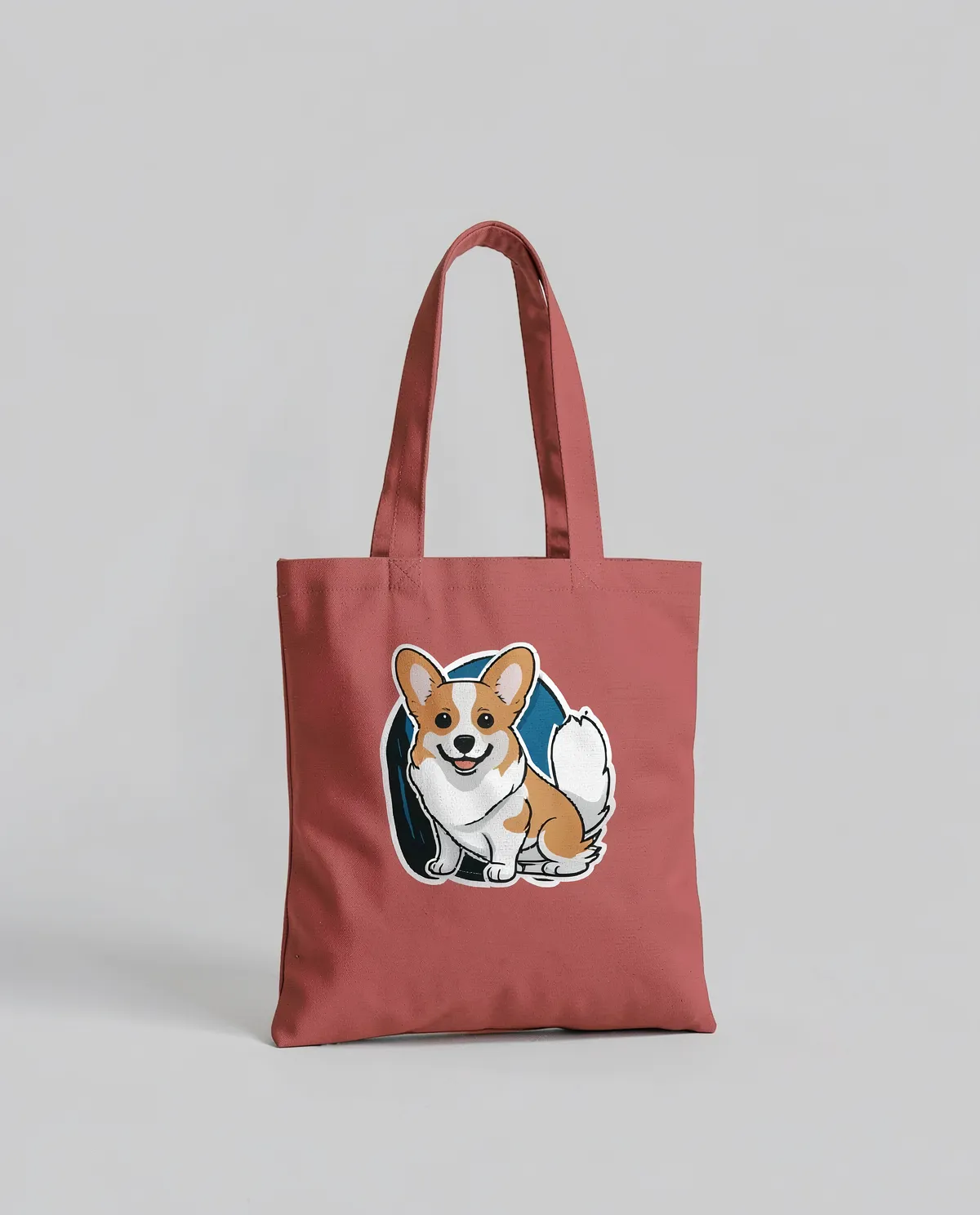 Tote Bag di cotone personalizzabile con manici da 67 cm 0