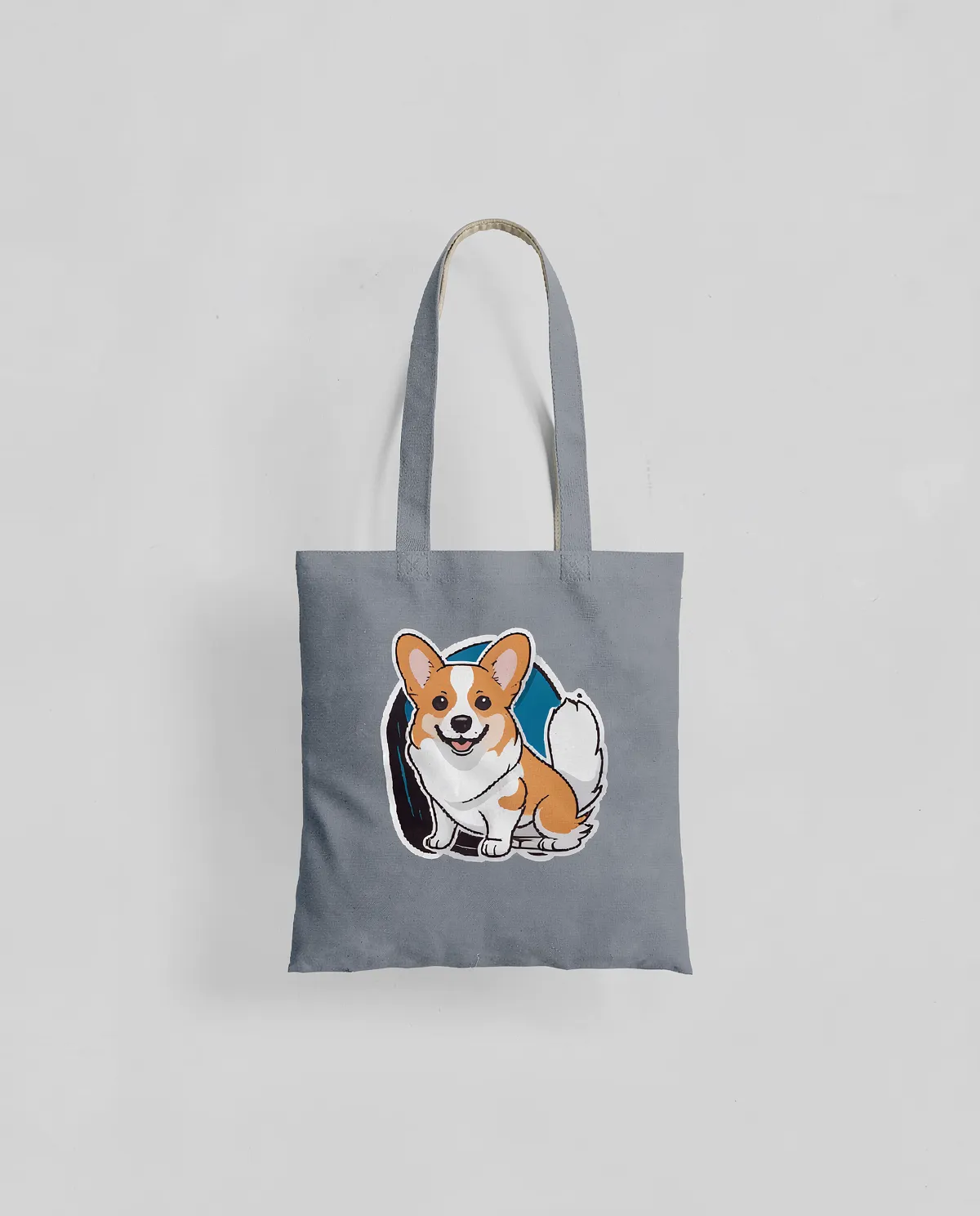 Tote Bag in Cotone Eco-Friendly con superficie di stampa liscia 0