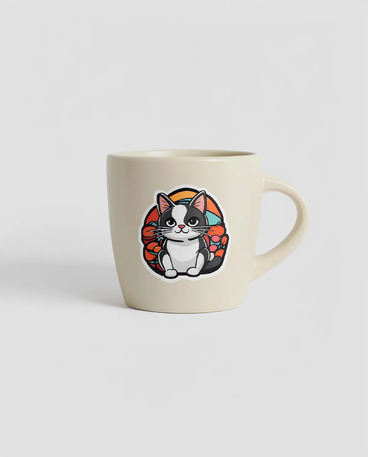 Tazza di ceramica opaca esterna 0
