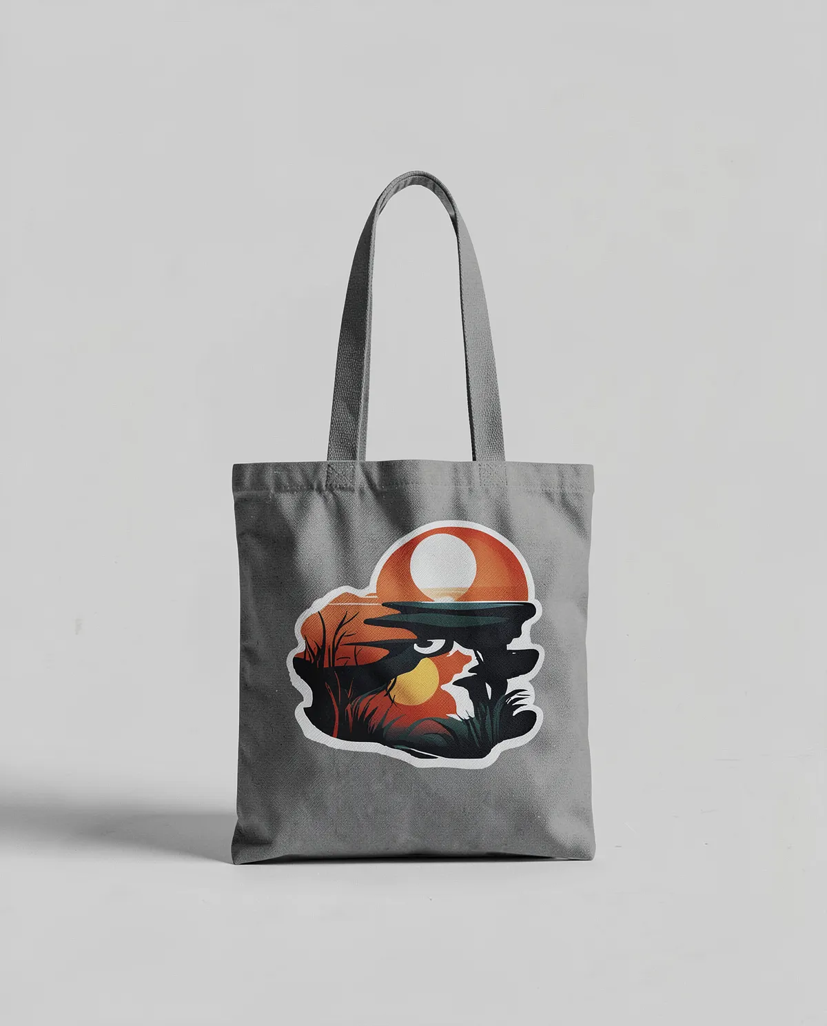 Tote Bag in cotone di alta qualità con manici lunghi 0