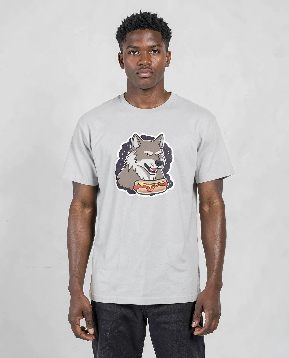 T-shirt bianca – Design pulito e nitido 0