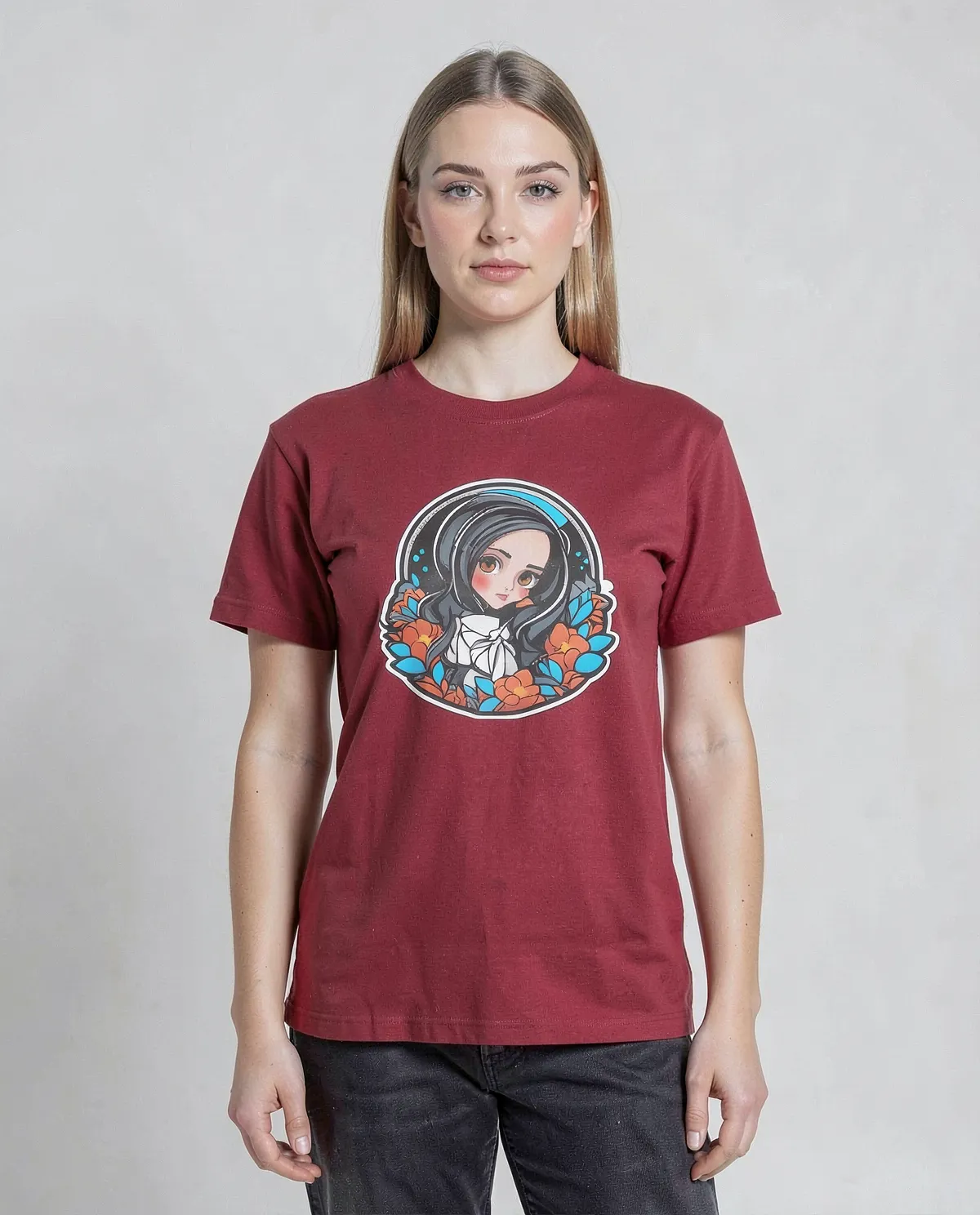 T-Shirt Rosso – Cotone organico, Vestibilità moderna 0