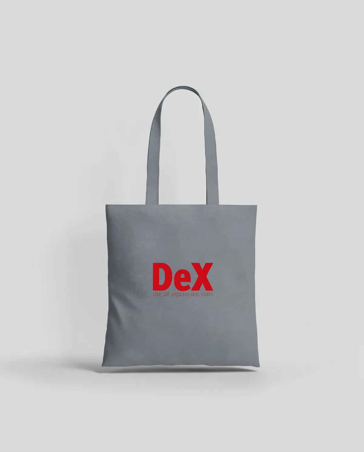 Tote Bag – Shopper di cotone liscio con etichetta rimovibile 0