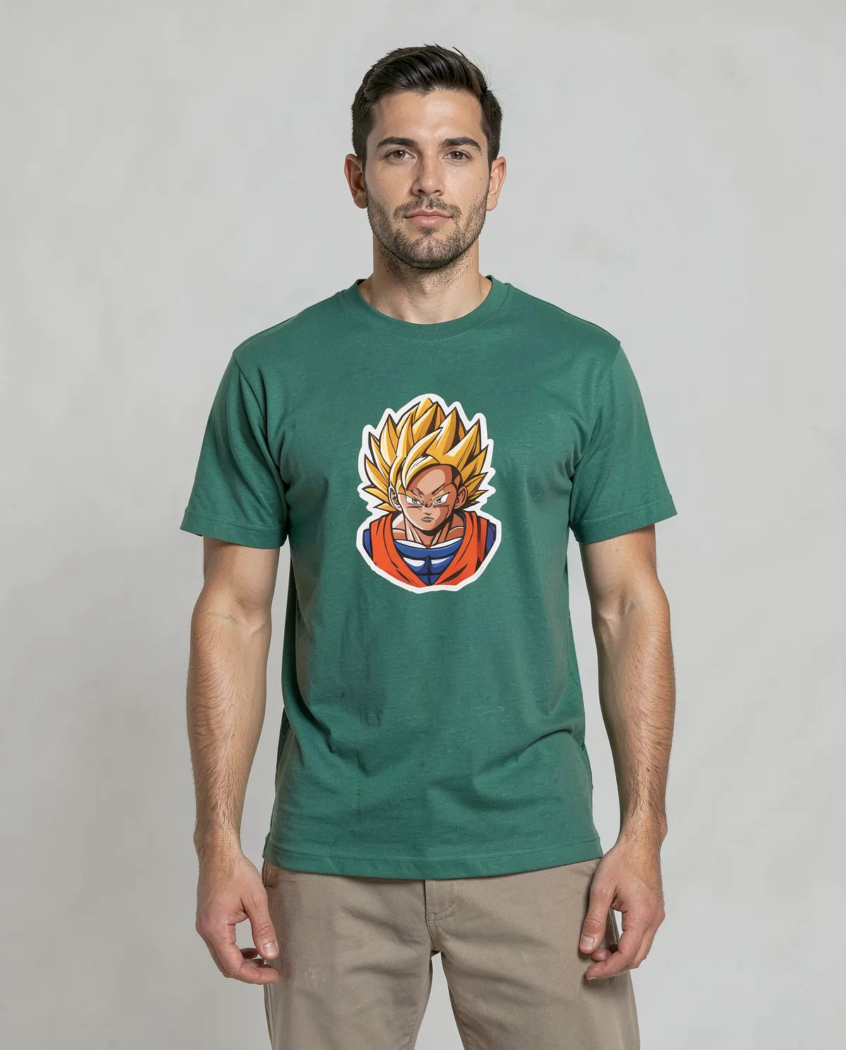 T-Shirt Verde, 100% Cotone Organico 0