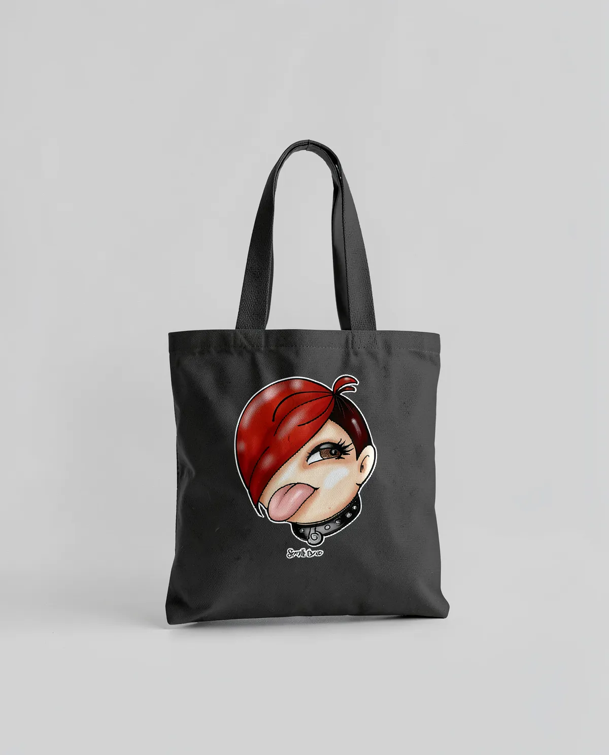Tote Bag in cotone personalizzabile con manici lunghi 0