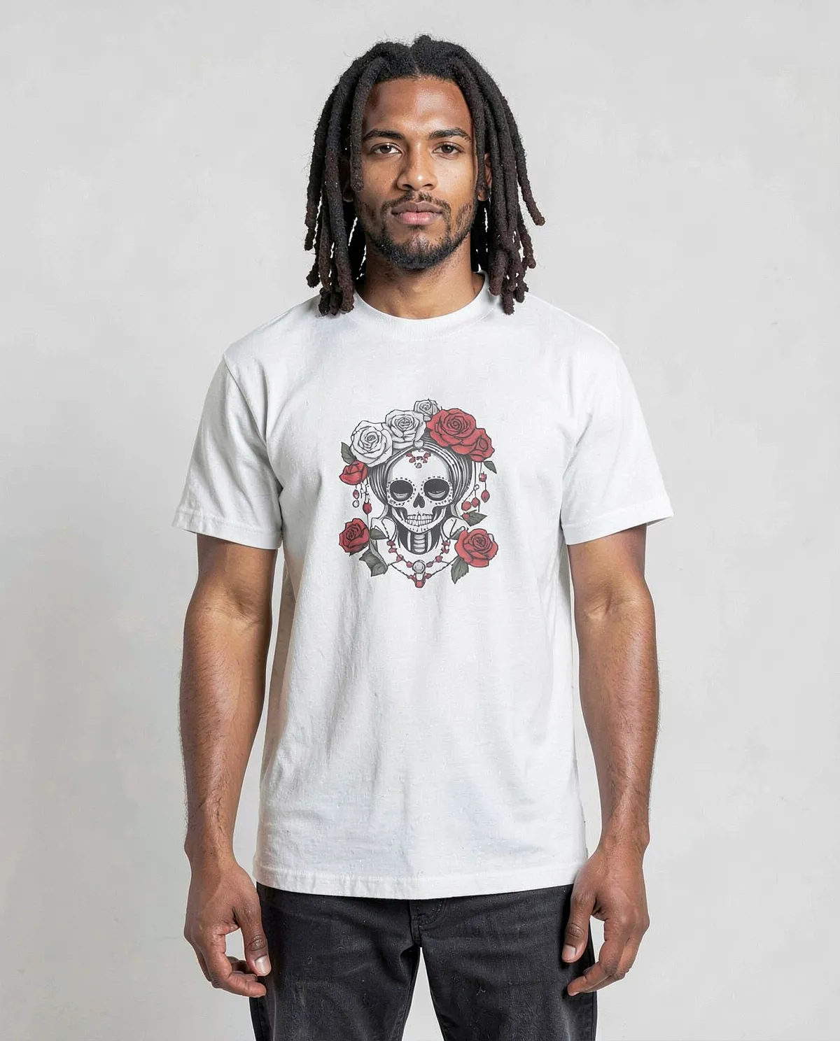 T-Shirt Premium Bianco in Cotone Organico Morbido 0