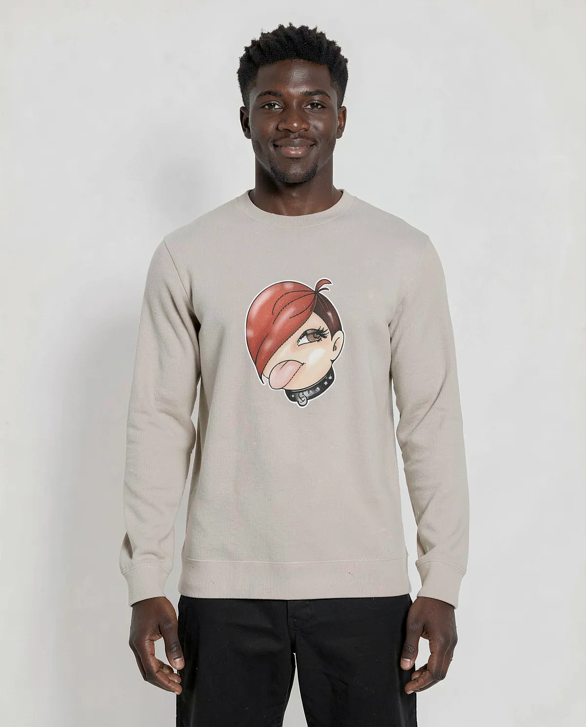 Felpe Unisex in Cotone Organico Crema 0