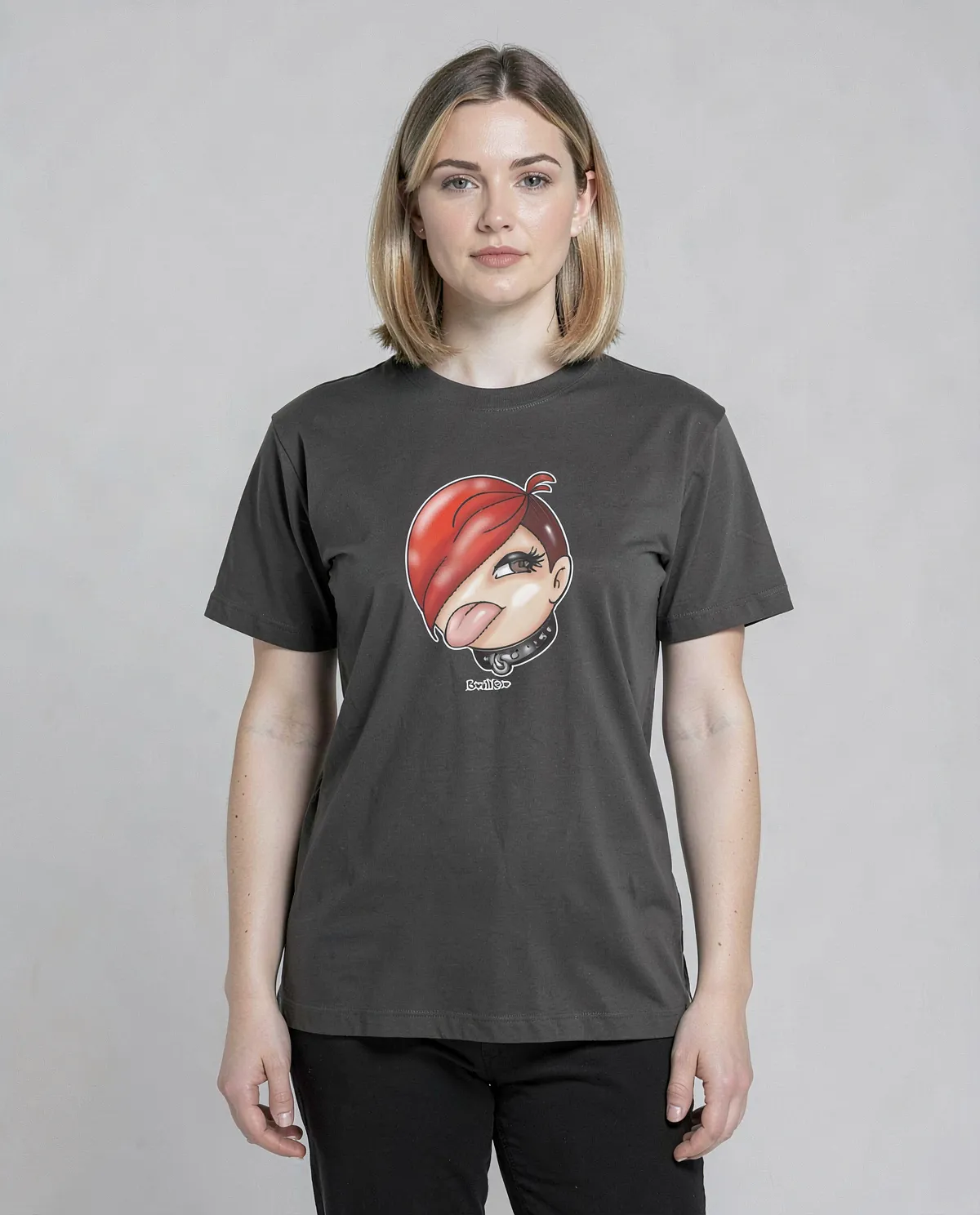 T-Shirt Premium Nera con Cotone Organico Eco‑Sostenibile 0