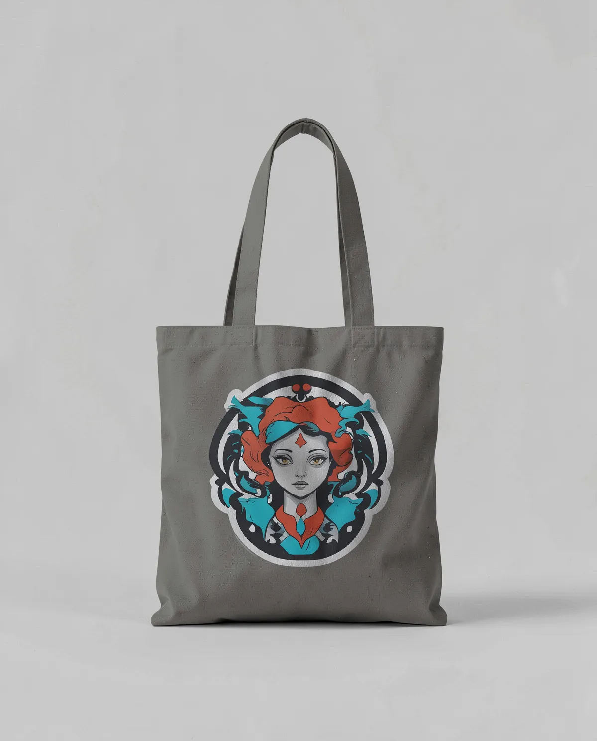 Tote Bag in cotone personalizzabile con manici lunghi 0