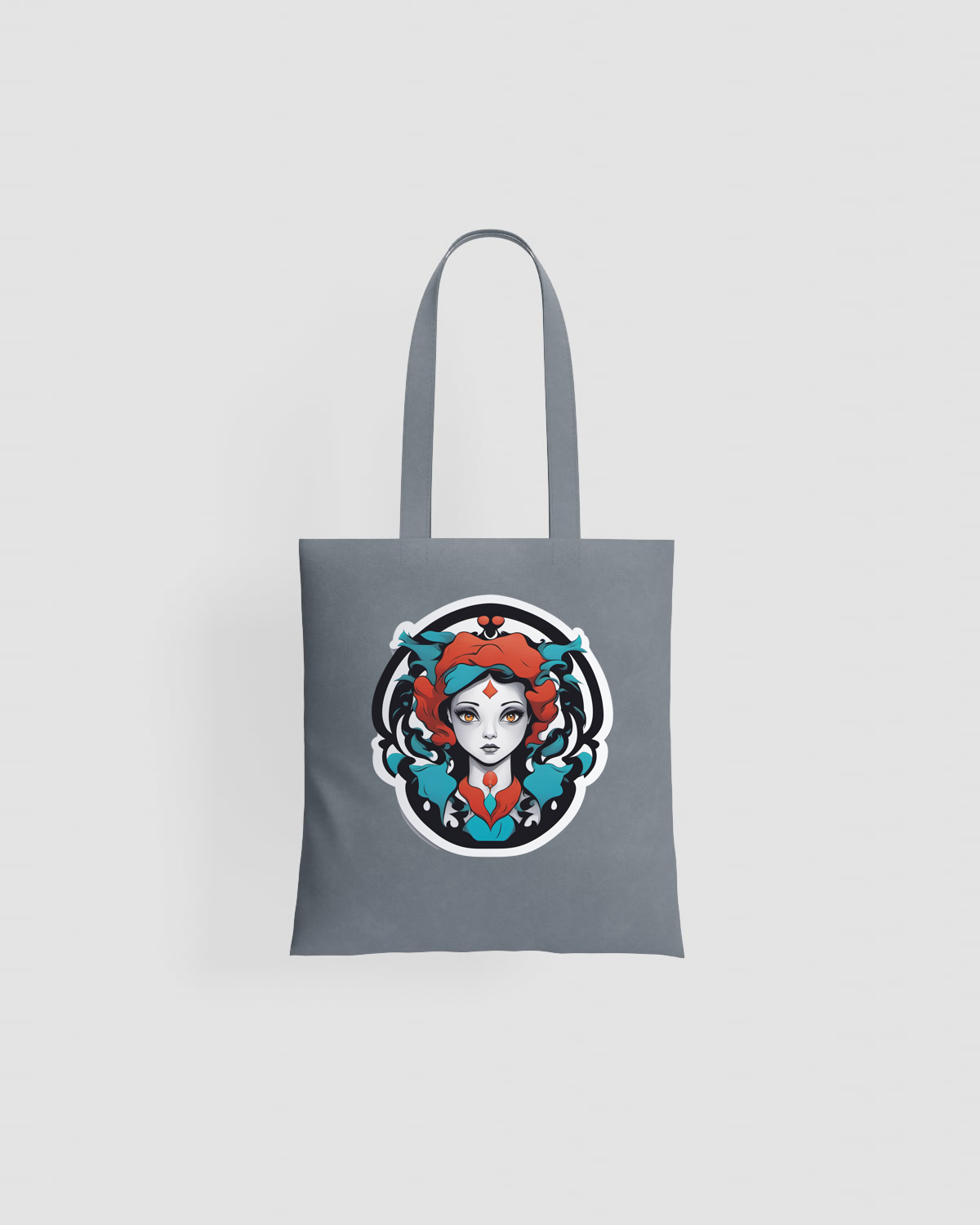Tote Bag in cotone personalizzabile con manici lunghi 59