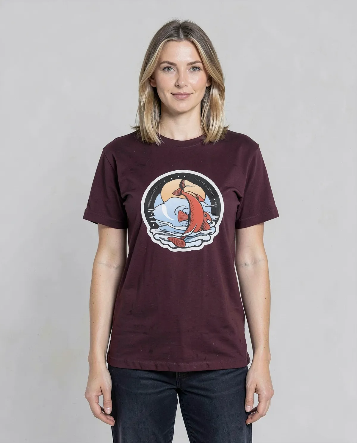 T-Shirt Viola – Eco‑Sostenibile Cotone Organico 0