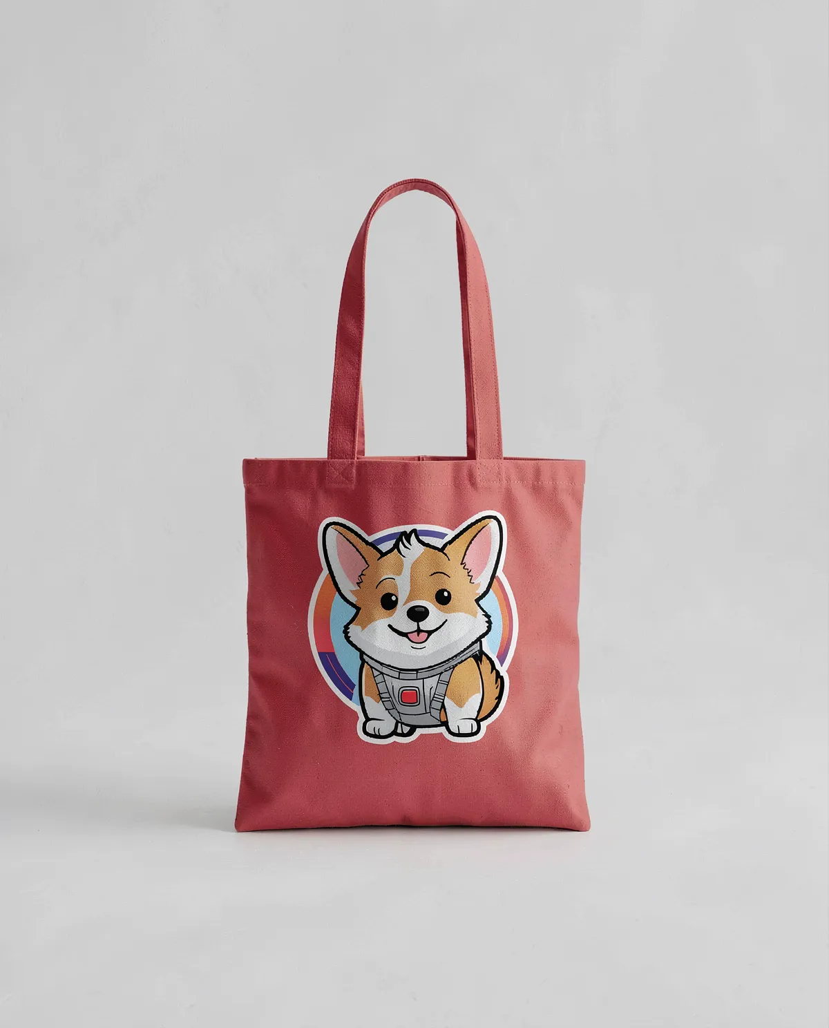 Tote Bag canvas di cotone liscio 0