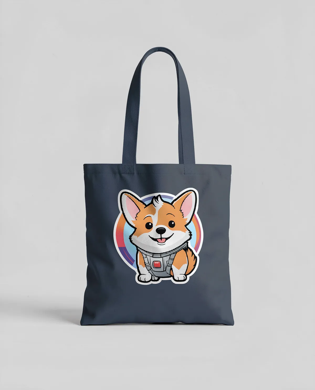 Tote Bag in cotone di alta qualità – superficie liscia per stampe personalizzate 0