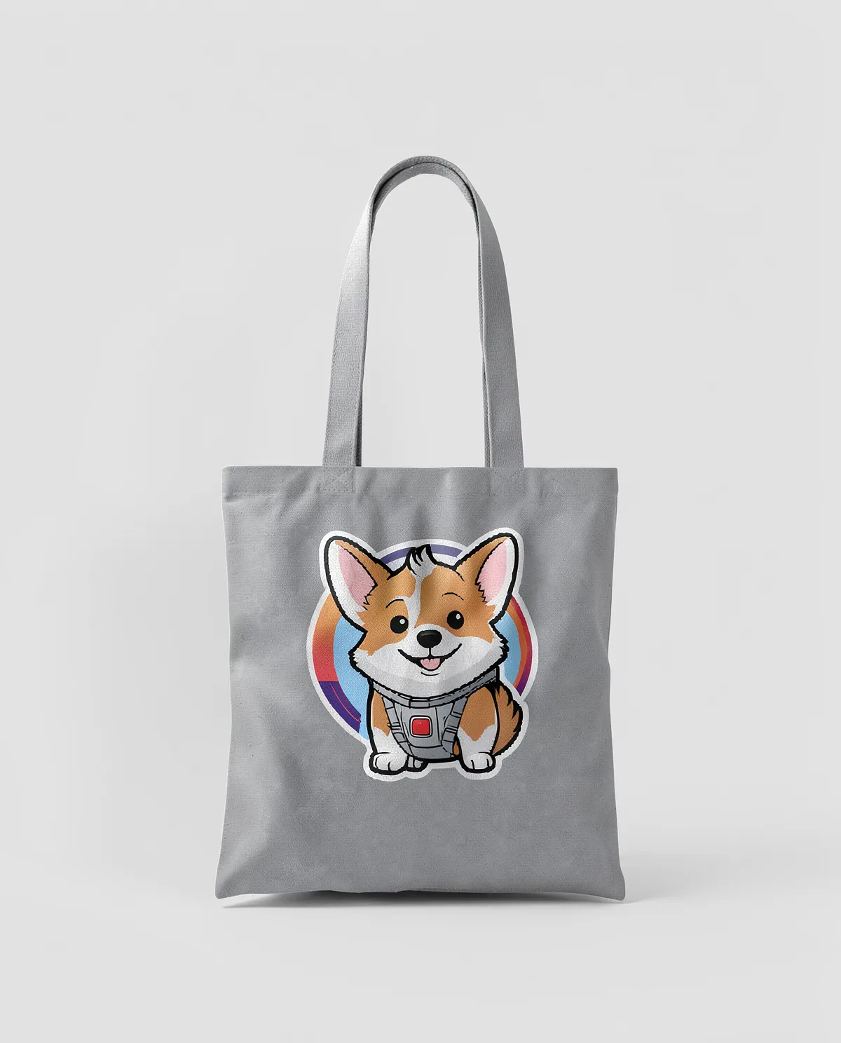 Tote Bag in cotone premium con manici lunghi 0