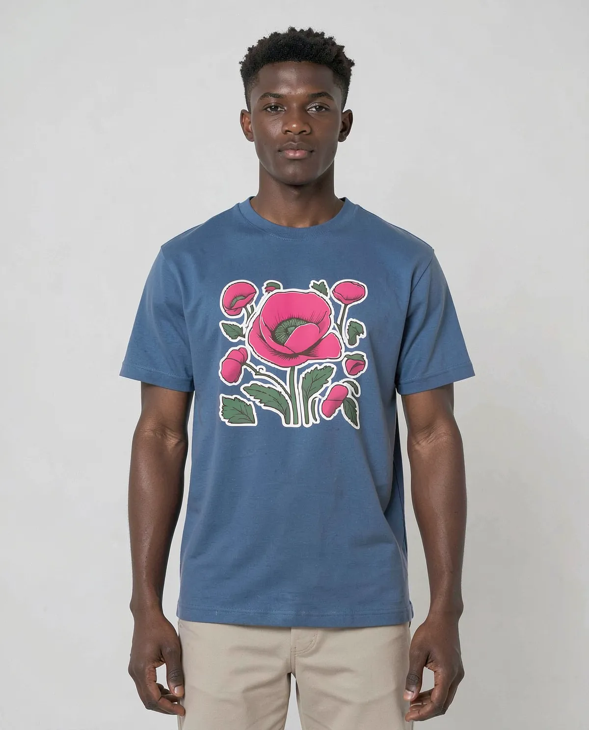 T-Shirt Blu – Design Personalizzabile 0