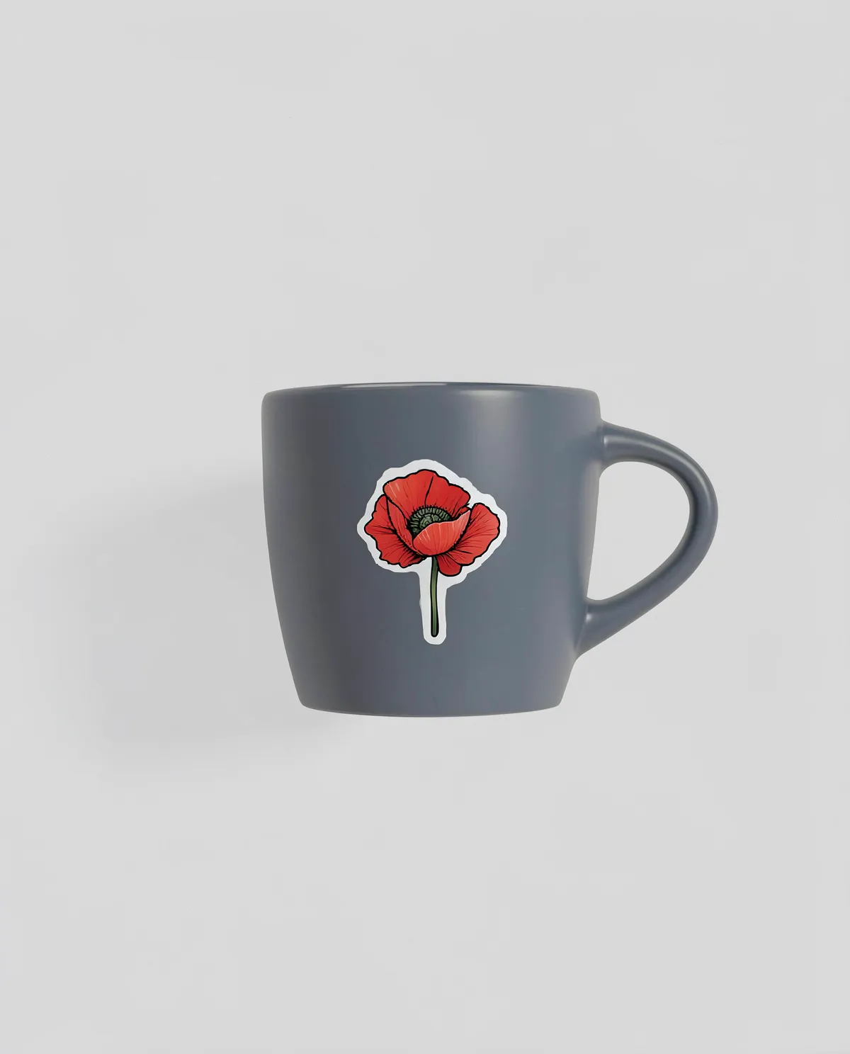 Tazza bianca opaca con interno lucido 0