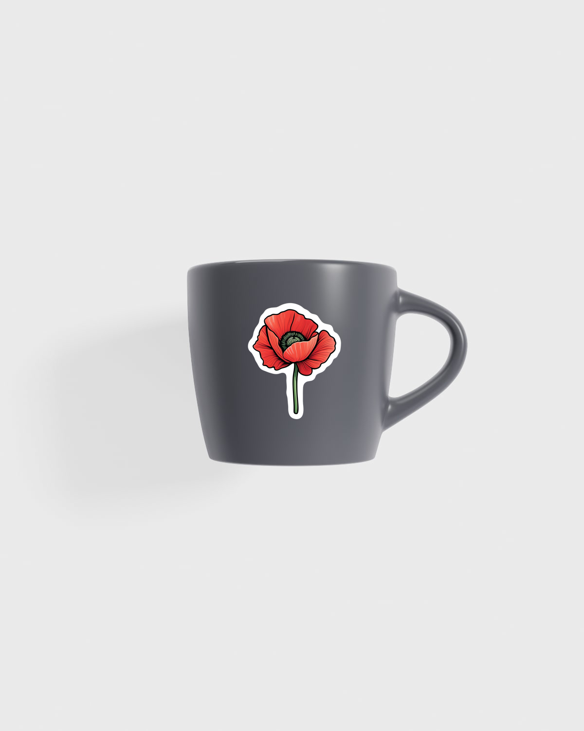 Tazza bianca opaca con interno lucido 59