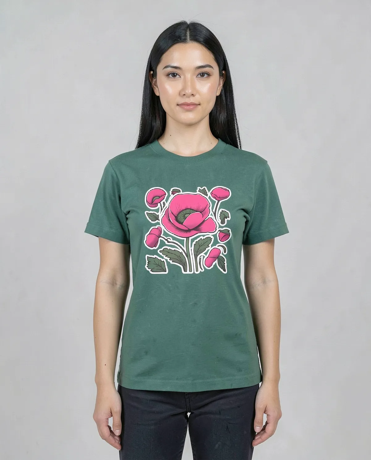 T-Shirt Verde – Cotone organico ecologico 0