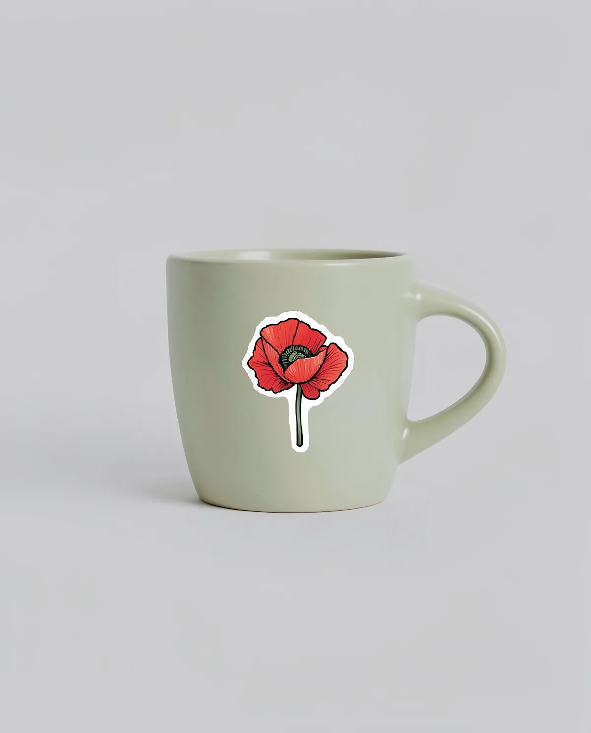 Tazza di ceramica opaca con interno lucido 0