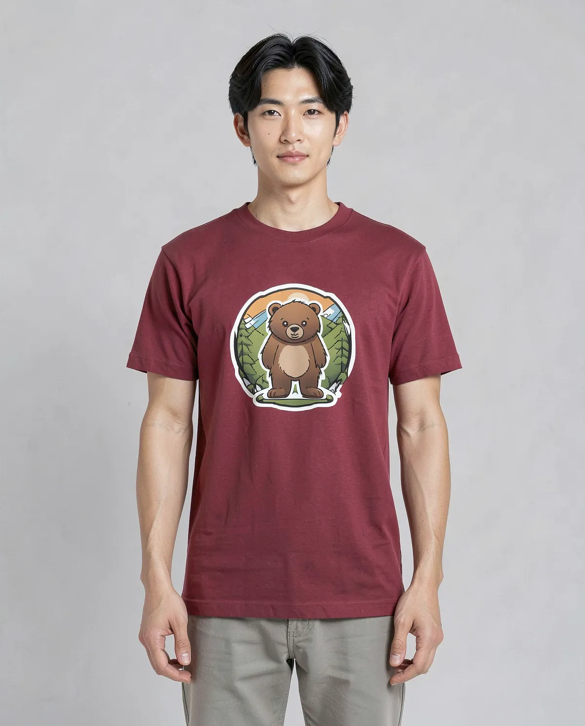 T-Shirt Organica Rossa – Morbido, Comfort Ecologico 0