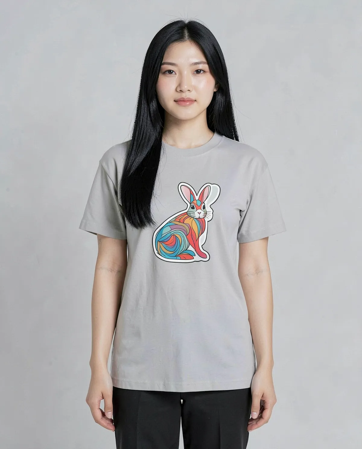 T‑shirt bianca – Design pulito e nitido 0