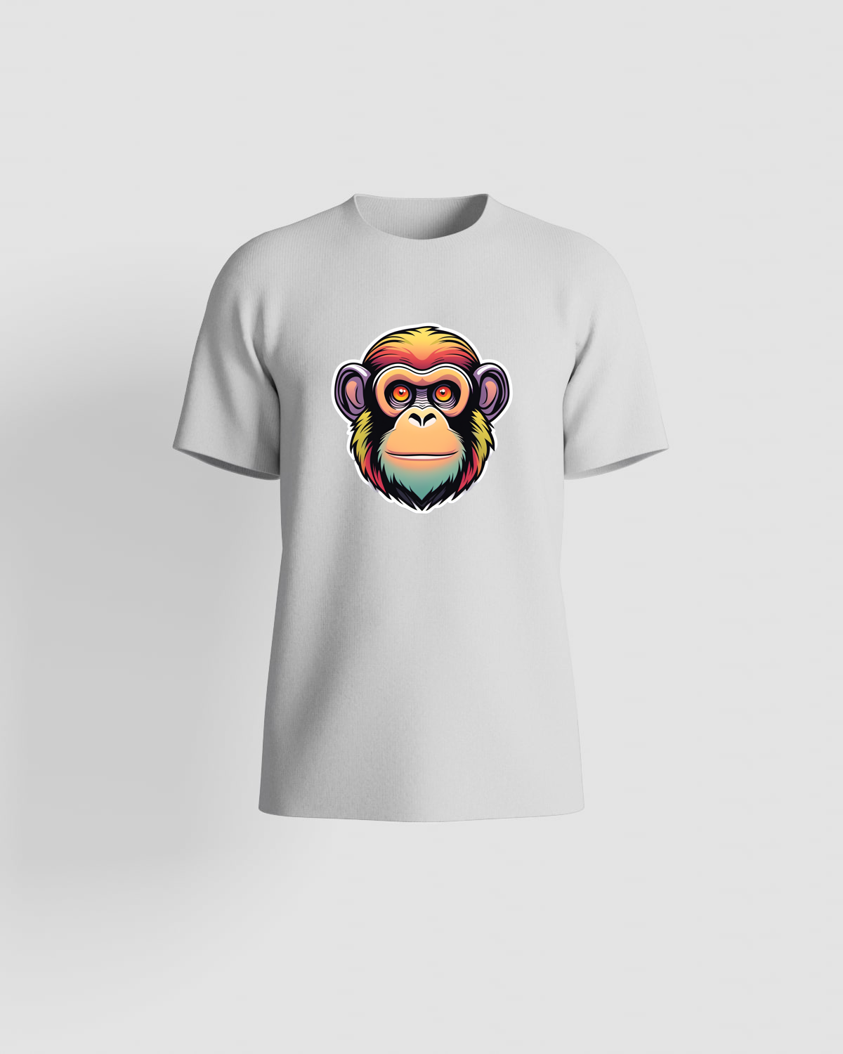 T‑shirt bianca con grafica audace 59