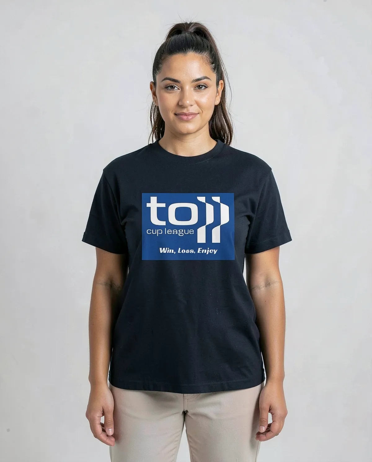 Maglietta Premium Navy, 100% Cotone Organico 0