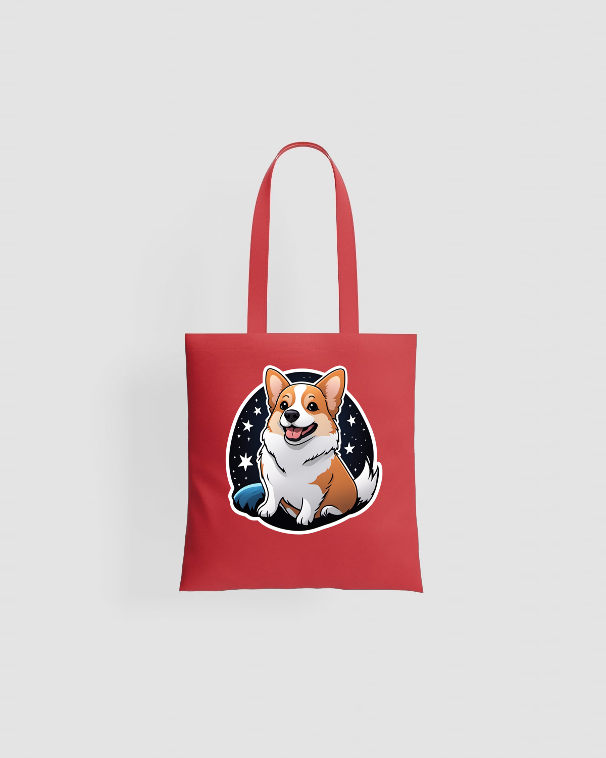 Tote Bag in cotone con superficie liscia e manici da 67 cm 59