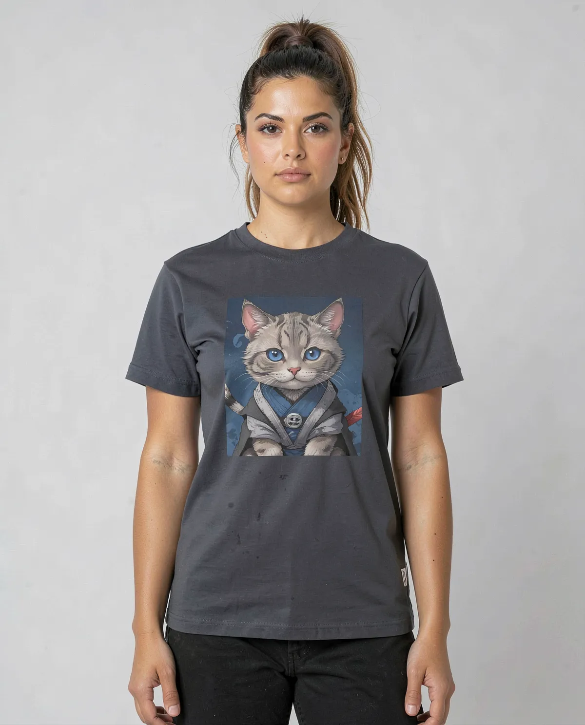 T-Shirt Eco‑Sostenibile Nera – Design Minimalista 0