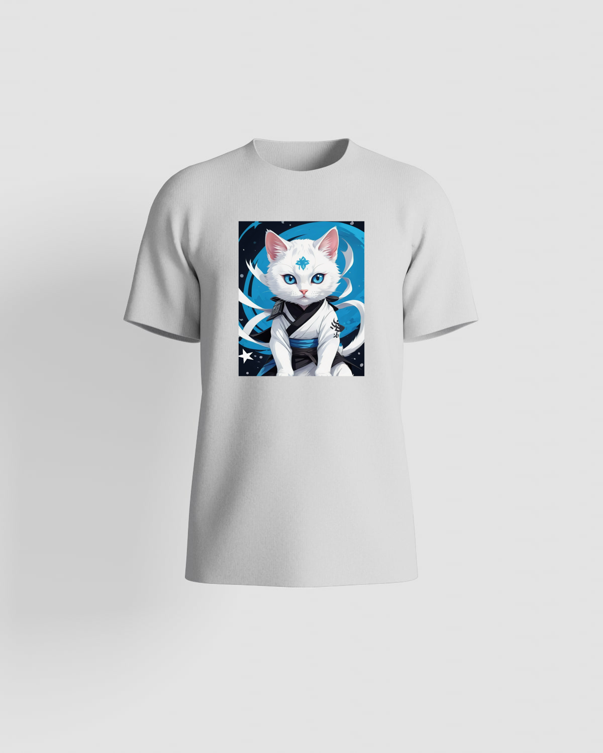 T-Shirt bianca con stampa audace e unica 59