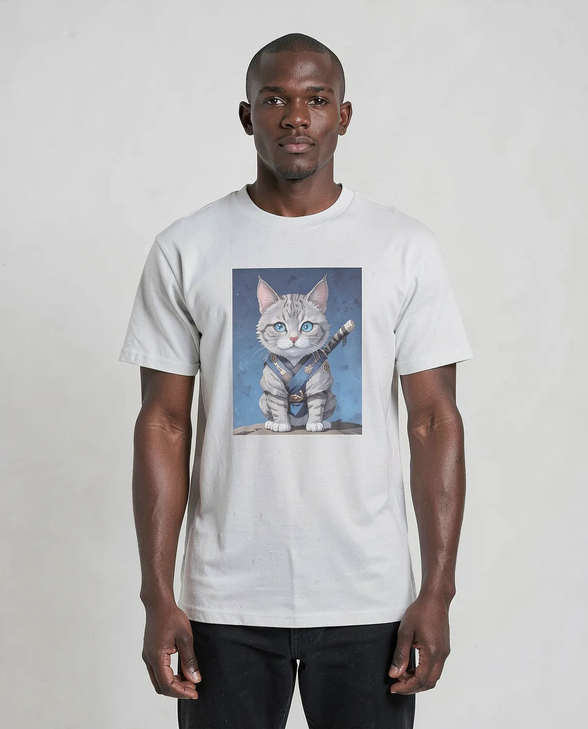 T-Shirt bianca con logo unico 0