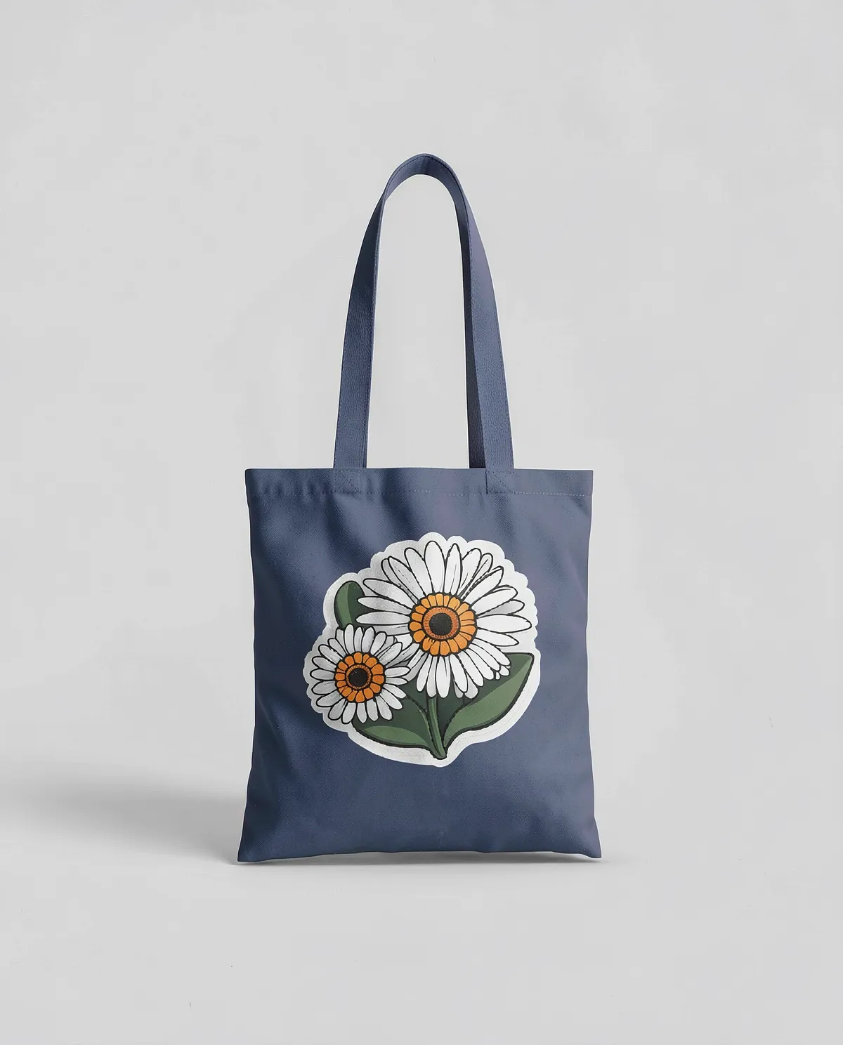 Tote Bag in cotone personalizzabile con manici lunghi 0